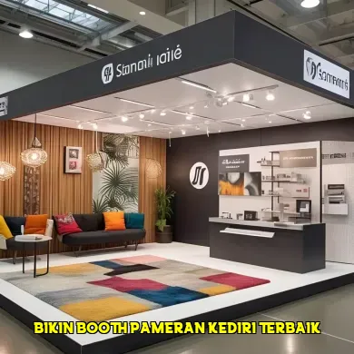 bikin booth pameran kediri terbaik